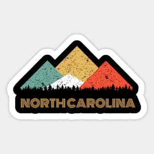 North Carolina Mountain For And Sticker